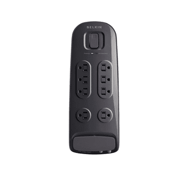 Belkin 8-Outlet Surge Protector with 6' Power Cord and Telephone and Cable/Satellite Protection (BV108230-06-BLK)