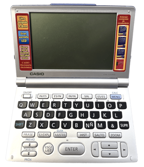Casio EW-S2000 Spanish-English Electronic Dictionary
