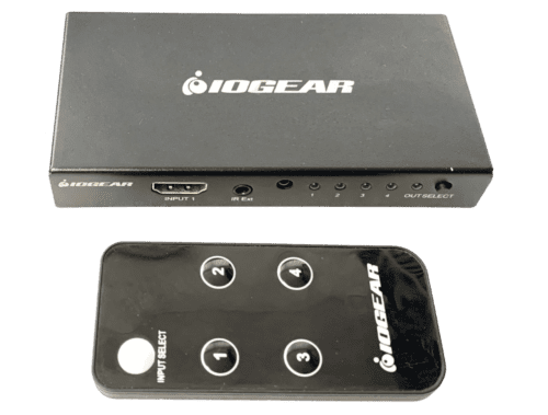 IOGEAR 4K 4-Port HDMI Switch with Remote (GHDSW4K4)