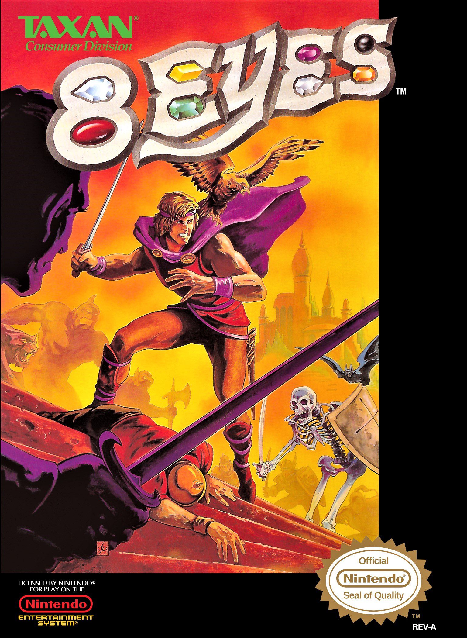 8 Eyes for Nintendo Entertainment System (NES)