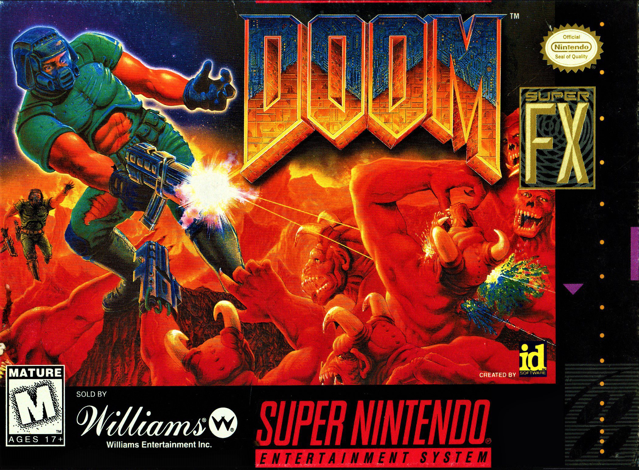 Doom for Super Nintendo Entertainment System (SNES)