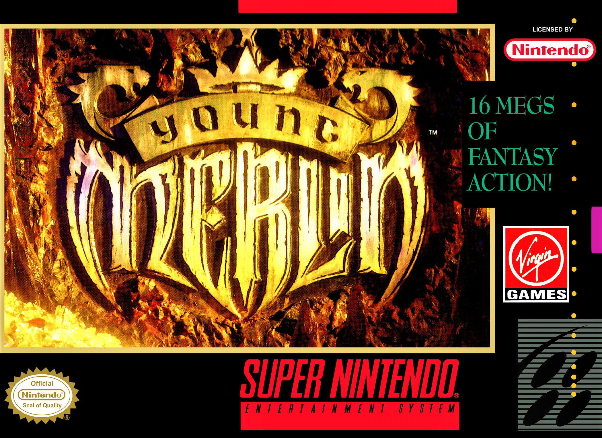 Young Merlin for Super Nintendo Entertainment System (SNES)