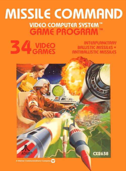 Missile Command for Atari Video Computer System (Atari VCS)/Atari 2600