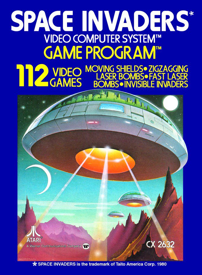 Space Invaders for Atari Video Computer System (Atari VCS)/Atari 2600