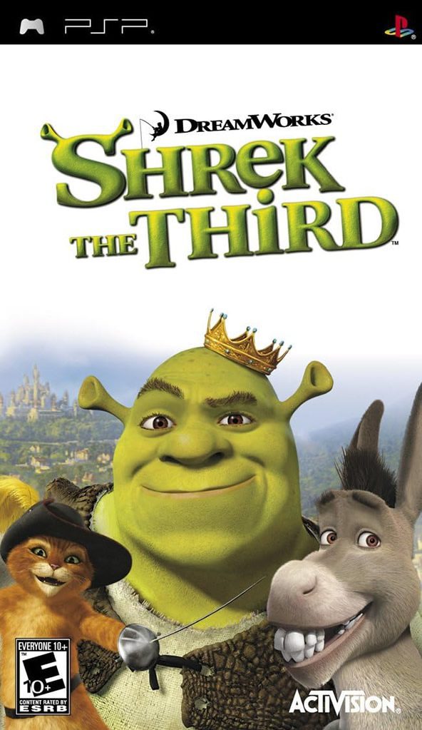 Shrek The Third for PSP (USED Video Game)