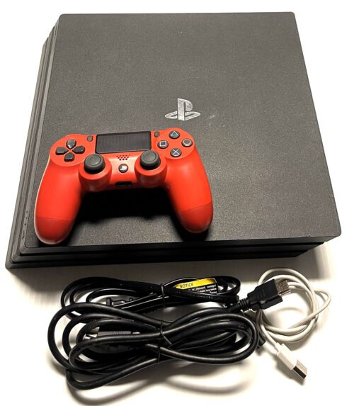 Sony PlayStation 4 Pro 1TB Video Game Console (CUH-7215B) with One Controller (USED Video Game Console)