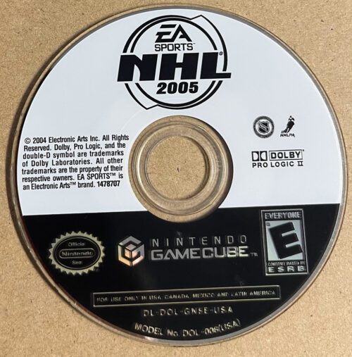 NHL 2005 for Nintendo GameCube (DISC ONLY USED Video Game)