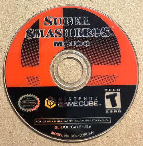 Super Smash Bros Melee for Nintendo GameCube (DISC ONLY USED Video Game)