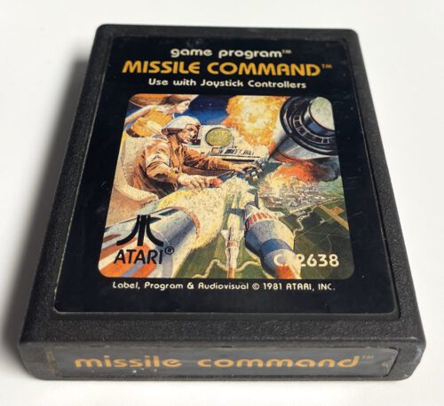 Missile Command for Atari Video Computer System (Atari VCS)/Atari 2600 (CARTRIDGE ONLY USED Video Game)