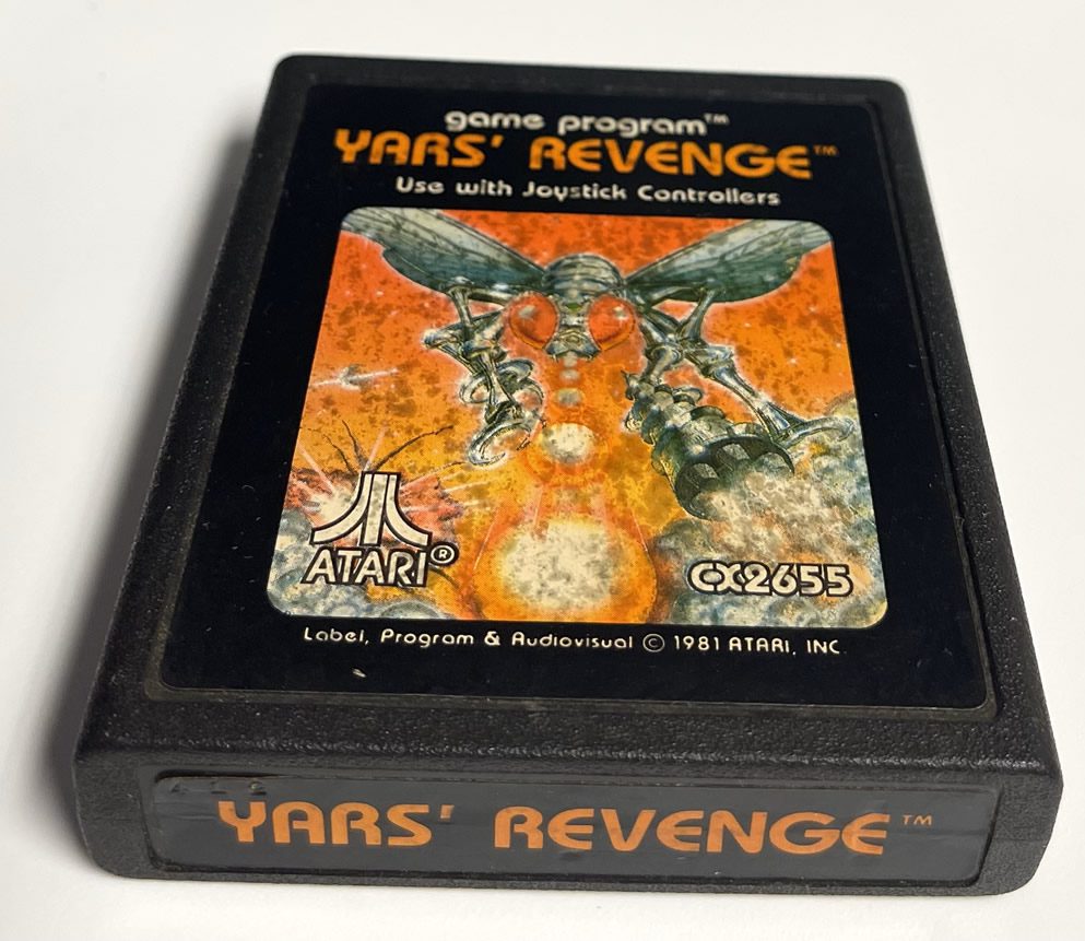 Yars' Revenge for Atari Video Computer System (Atari VCS)/Atari 2600 (CARTRIDGE ONLY USED Video Game)