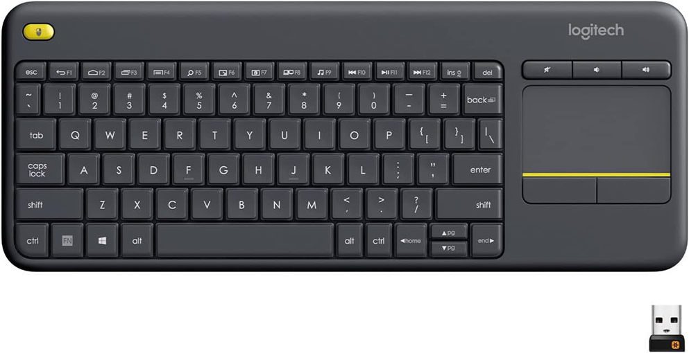 Logitech K400 Plus Wireless Keyboard with Touch Pad (920-007119)