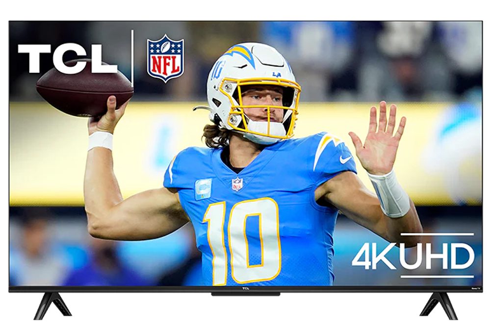 TCL 43" S Class 4K UHD HDR LED Smart TV with Roku TV (Model: 43S450R-CA) (USED)