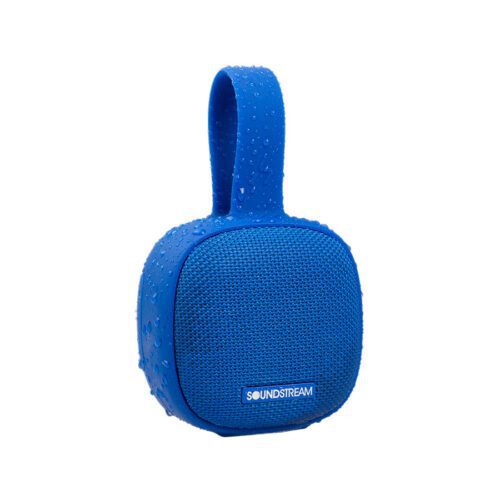Soundstream h2GO Bluetooth Wireless Speaker with Power Bank Charging (Blue) (H2S-BL)