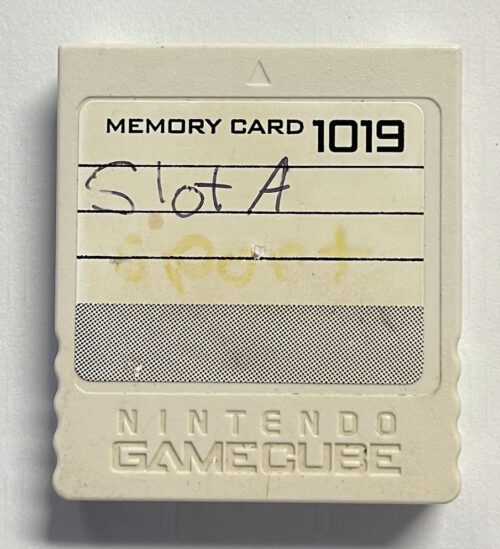Authentic Nintendo GameCube Memory Card 1019 (DOL-020) (USED)