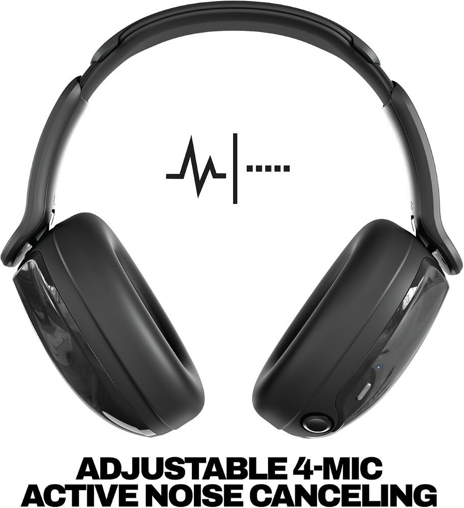Skullcandy Hesh 540 ANC Over-Ear Noise Cancelling Bluetooth Headphones (Model: S6HAW-T740) - Image 2